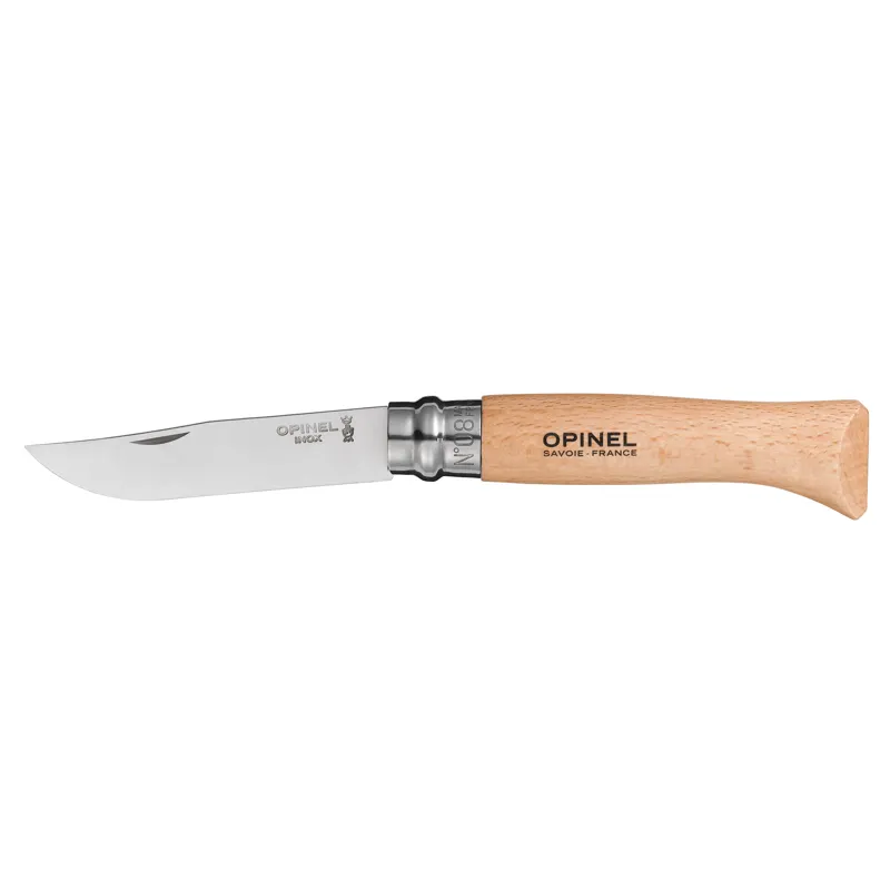 Opinel No 08 Classic Originals Stainless Knife and Pouch Gift Set